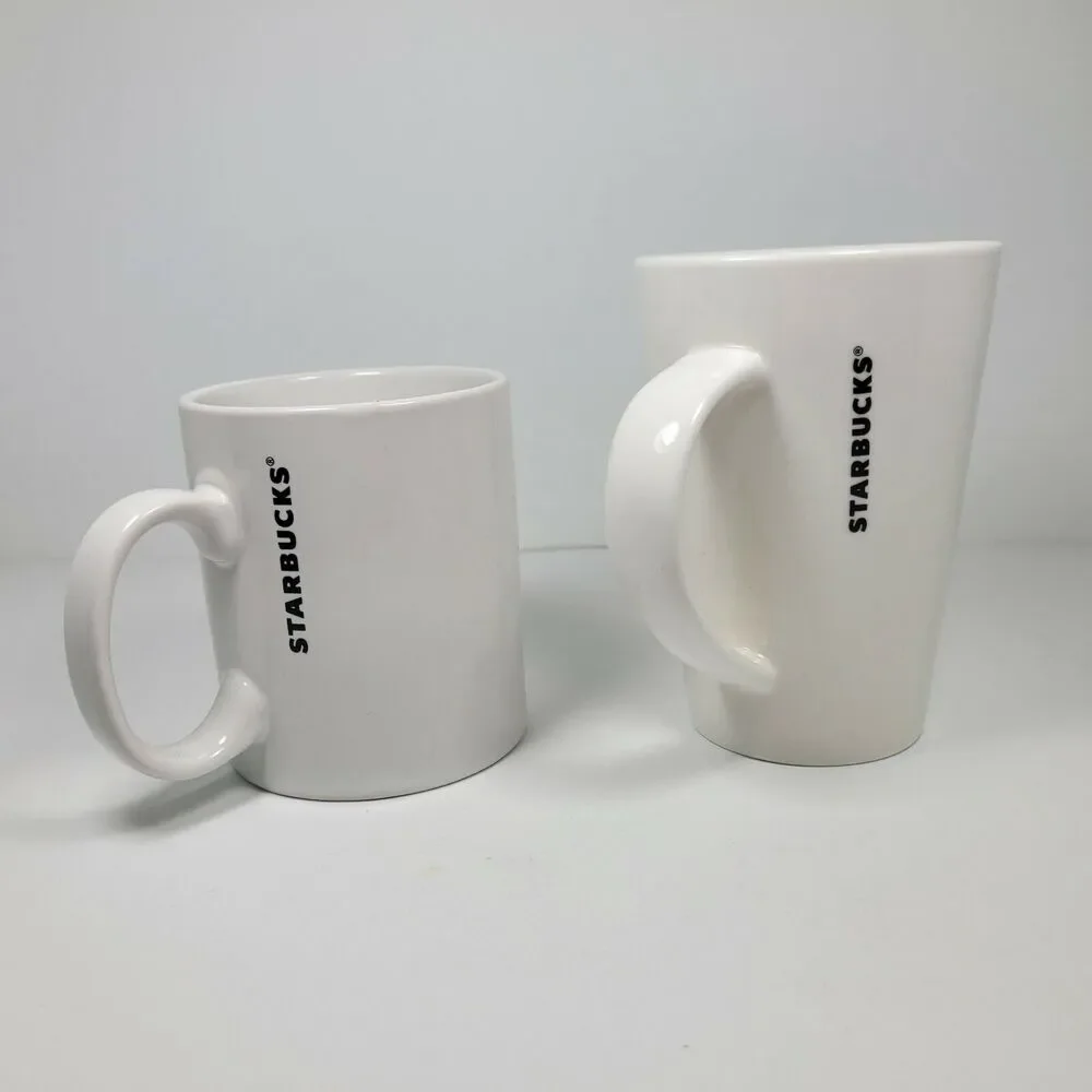 2 Different Starbucks‎ Mugs